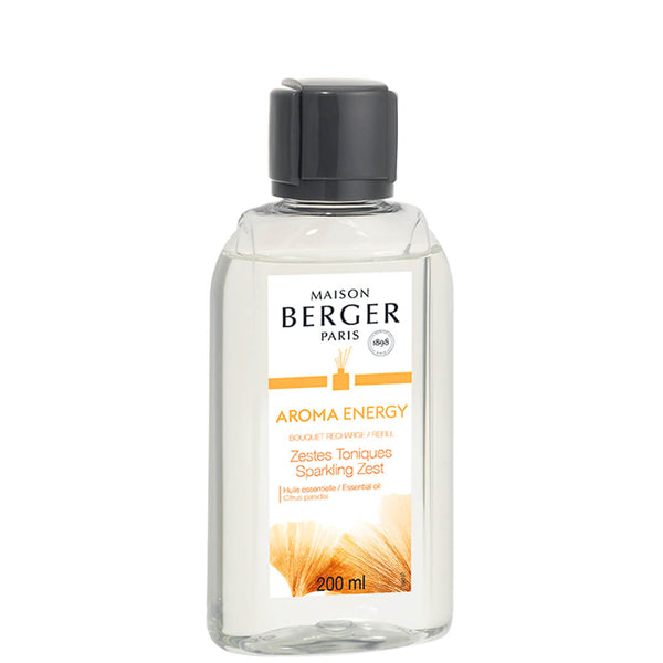 Maison Berger - Pálcás Diffúzor Utántöltő 200ml - Aroma Energy-Ragyogó Életkedv